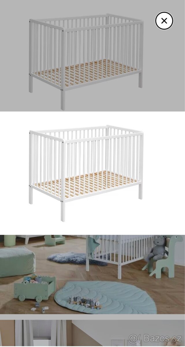 Dětská postýlka 60x120 cm - 2