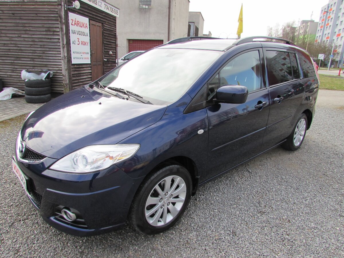 Mazda 5 1.8i 85kW, nová STK, serviska, 7 MÍSTNÉ - 2
