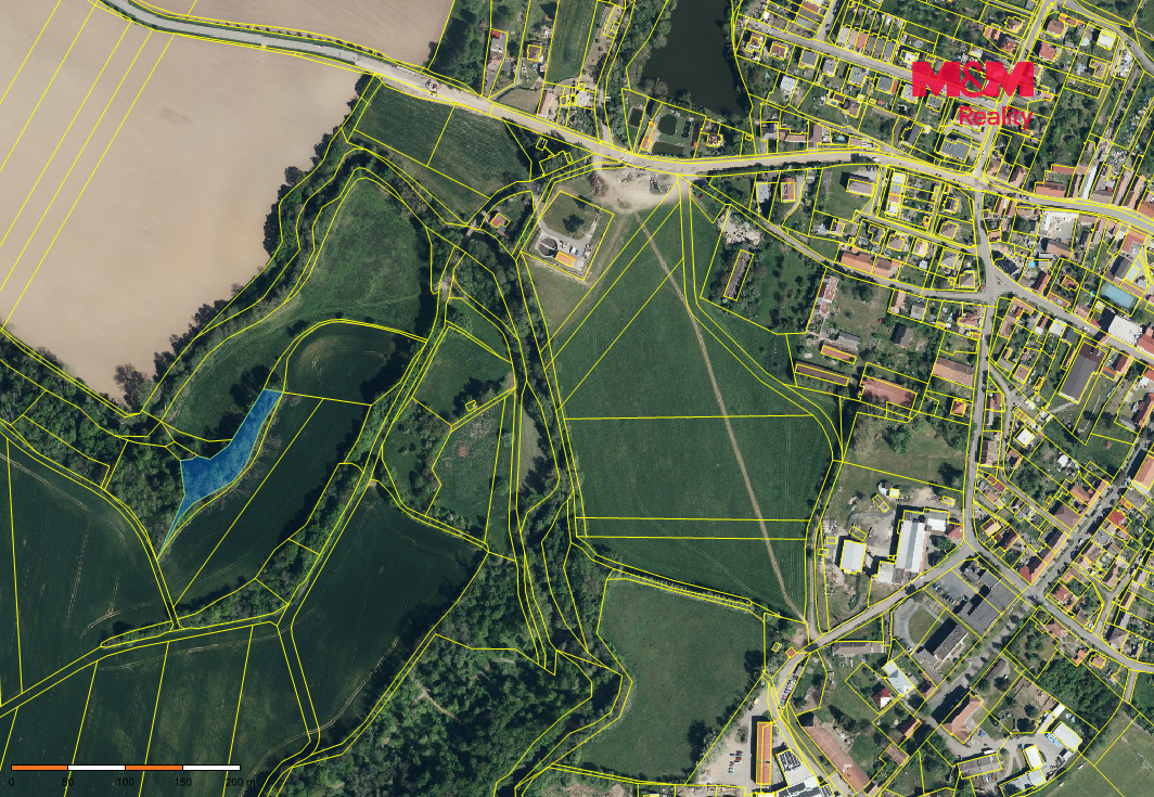 Prodej lesa, 2904 m², Ronov nad Doubravou - 2