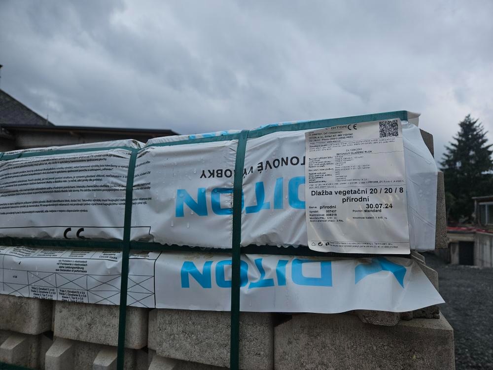 Přírodní vegetační dlažba DITON - 2