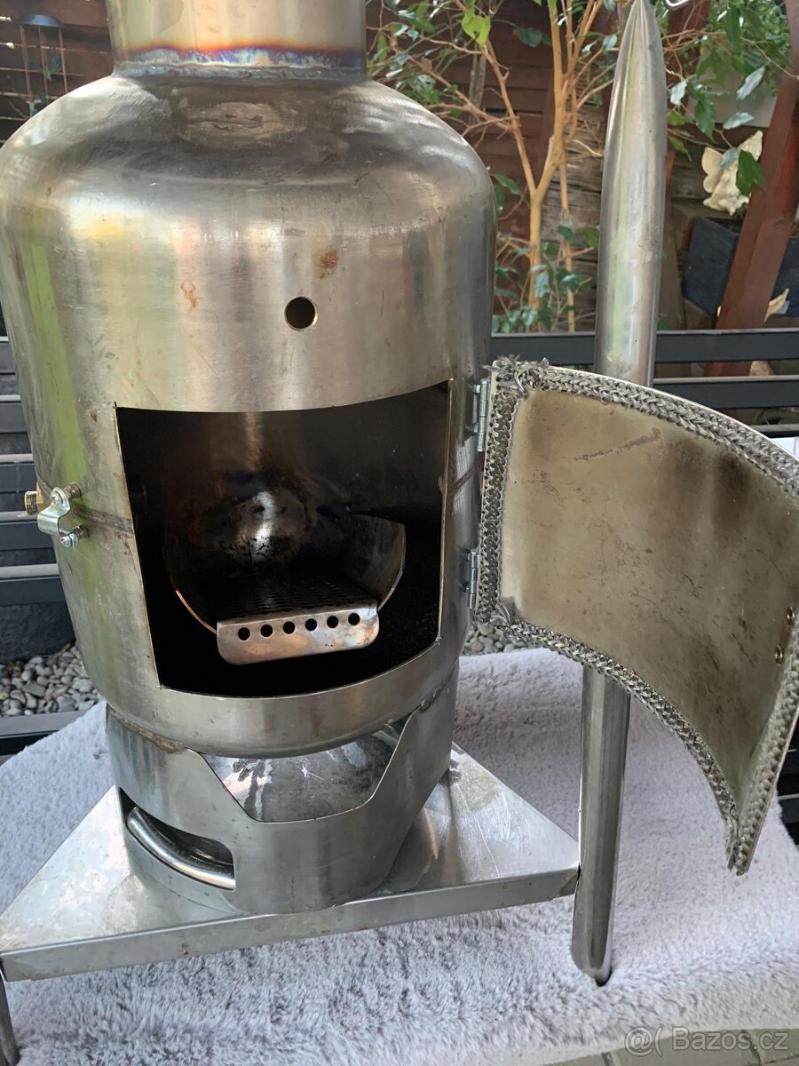 Nerezová kamna - 2