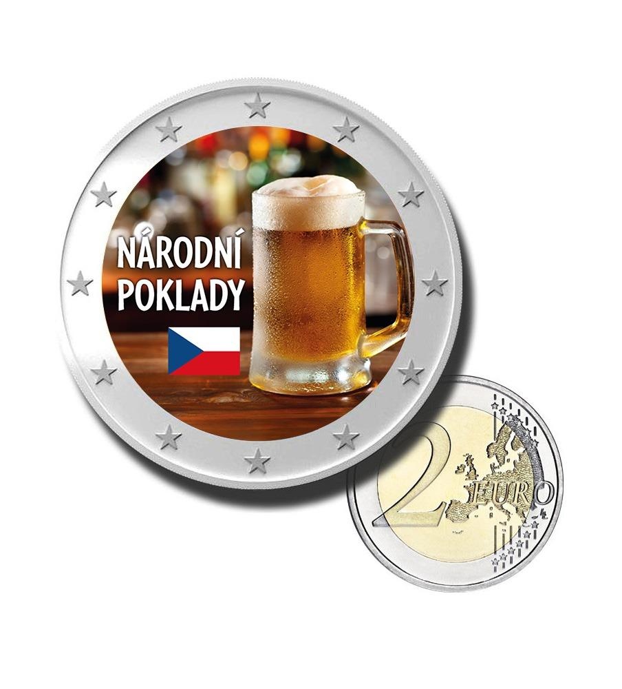 2 EURO MINCE S POTISKEM Z EMISE NÁRODNÍ POKLADY - 2