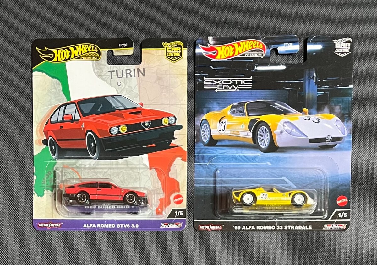 Hot wheels Alfa, Mercedes,VW - 2