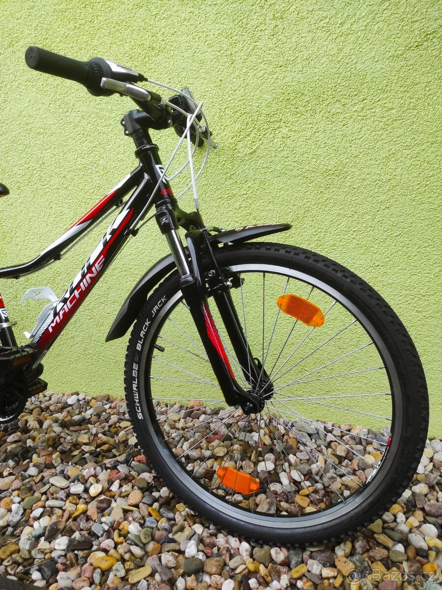 Značkové dětské kolo Rock Machine 24" - 2