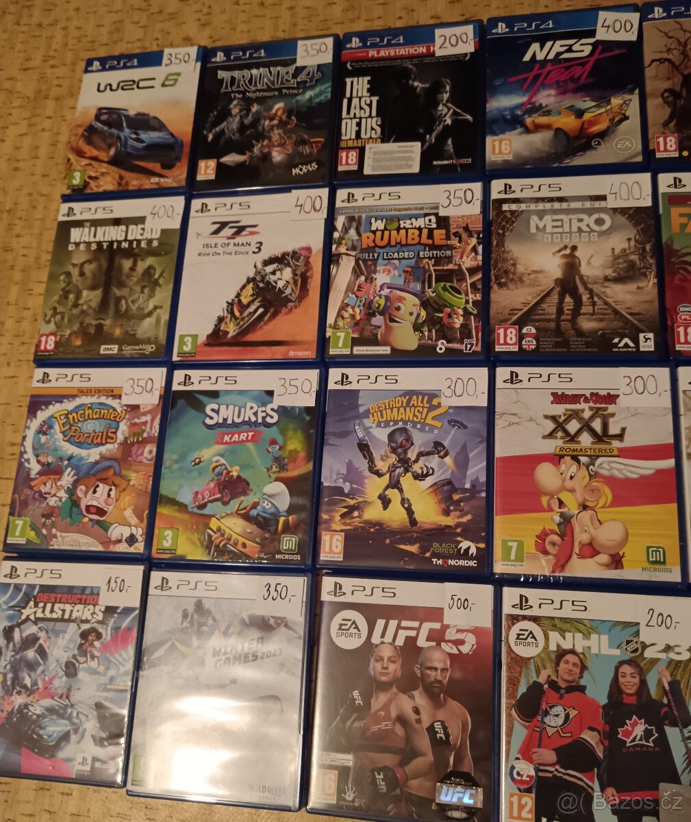 PS5 hry . ruším sbírku. - 2