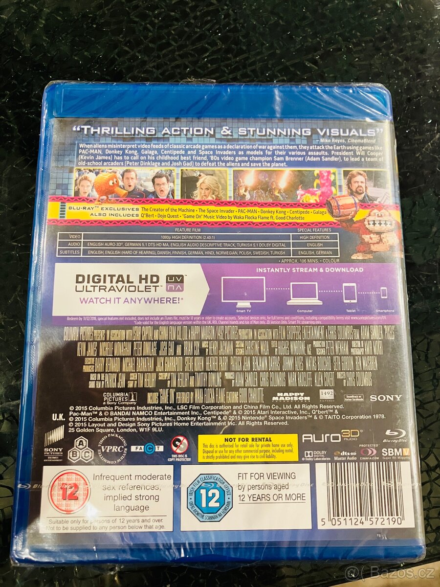 bluray disk pixels auro3d - 2