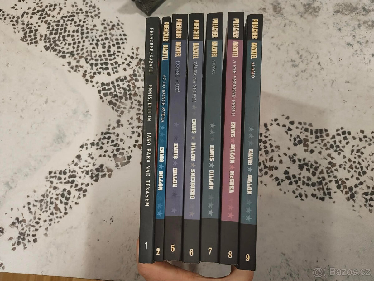 Preacher - komiksy 1,2,5,6,7,8,9 - 2