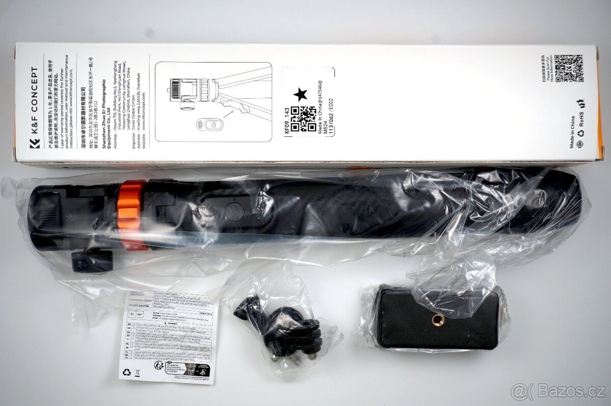 K&F Concept MS24 selfie a stativ 175 cm - 2