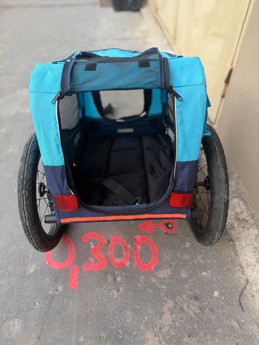 Vozík za kolo pro psa - 2