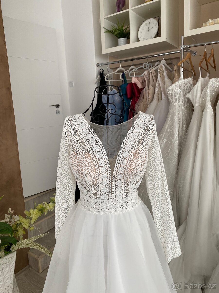 Svatební šaty vel.34-38 - 2