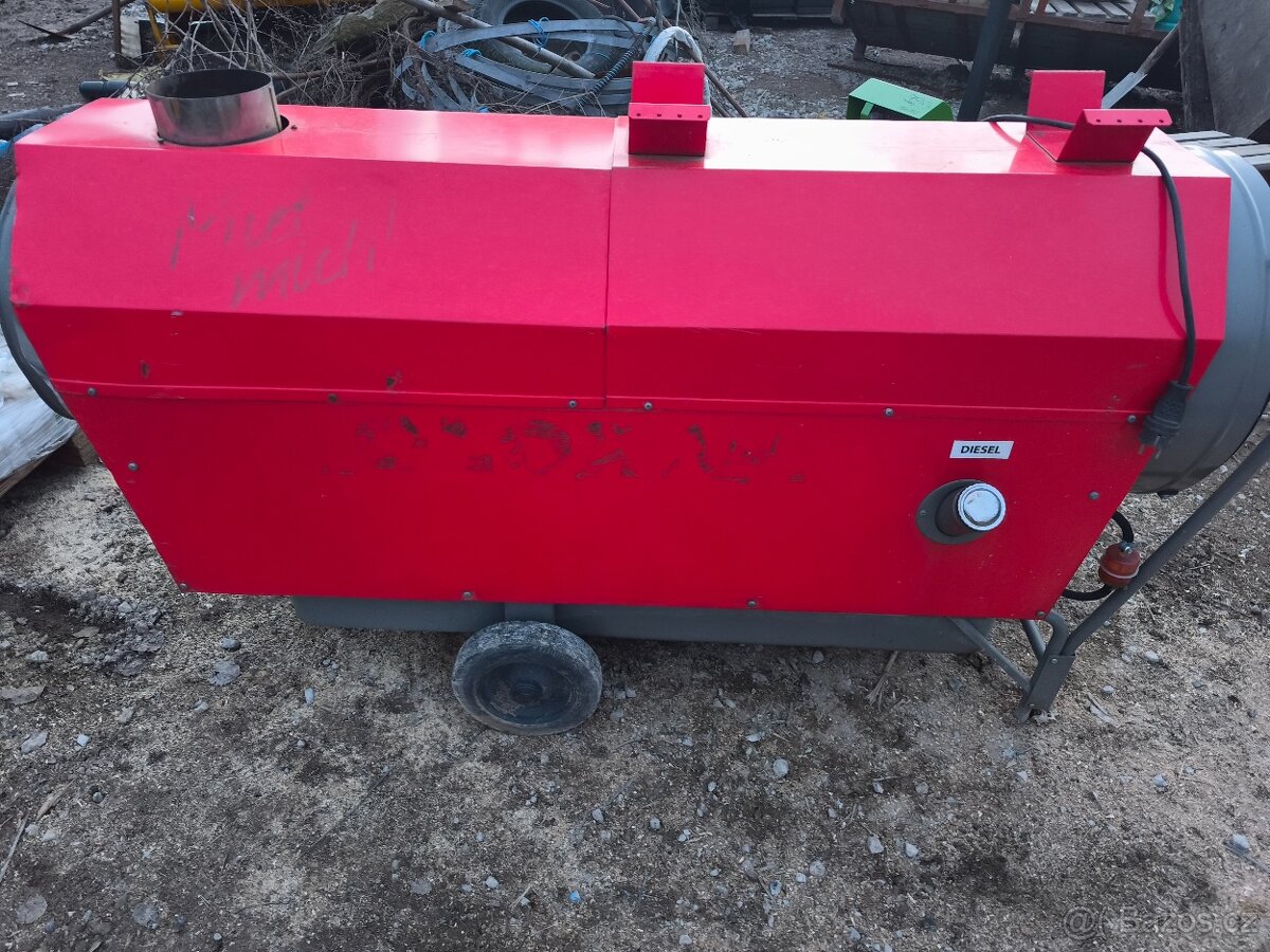 Naftové topidlo 75 a 80kw - 2