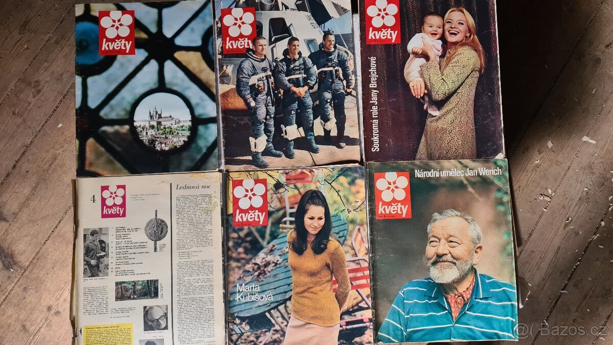 Květy ročník 1969 - 2