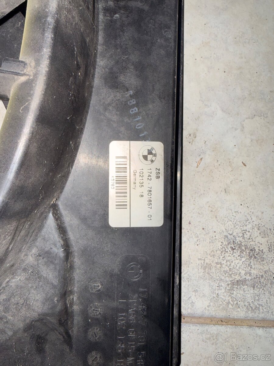 BMW e60, e61 Sahara, Elektrický ventilátor - 2