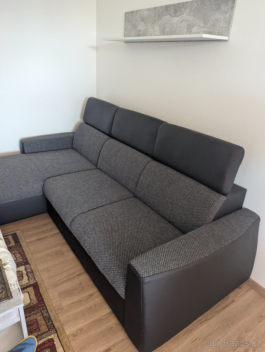 Rozkládací rohová sedačka - 2