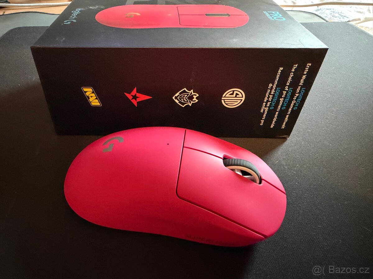 Logitech g pro x superlight ružová - 2