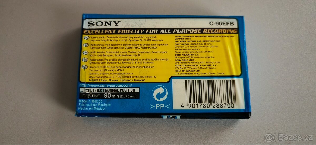 Sony kazeta nová - 2