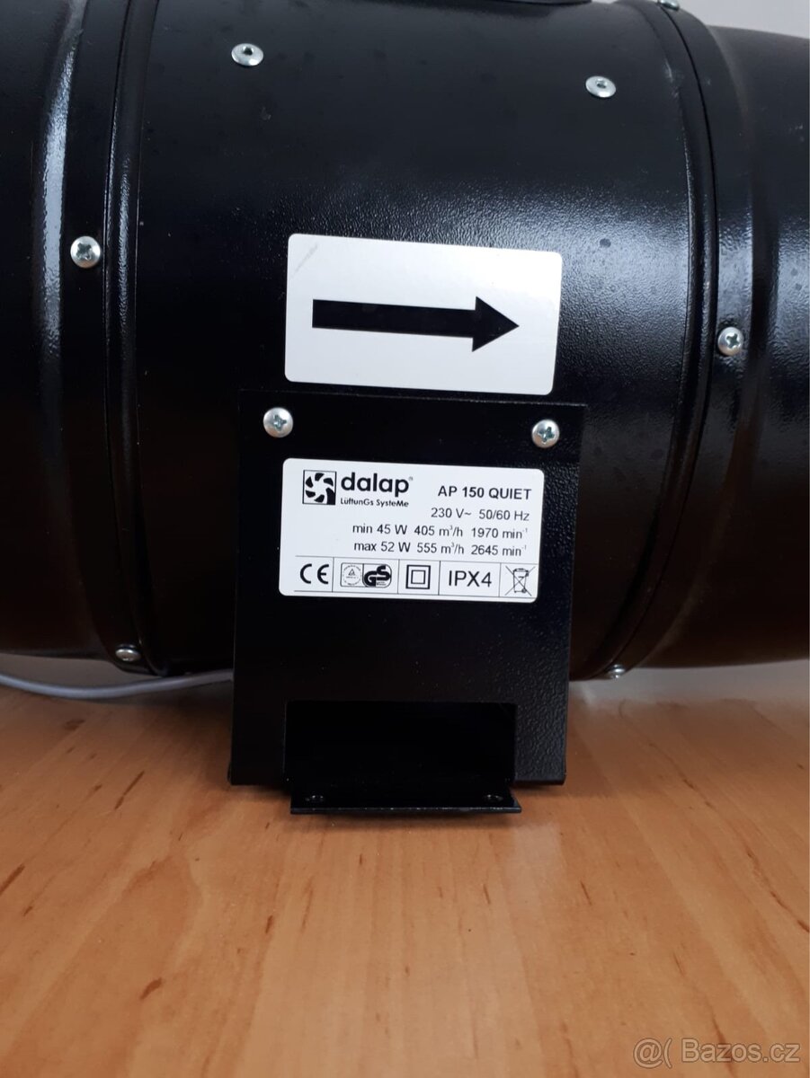 Ventilátor Dalap AP 150 QUIET - 2
