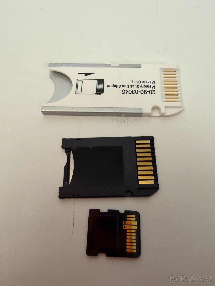 SanDisk Memory Stick Micro M2 8GB + adaptéry - 2
