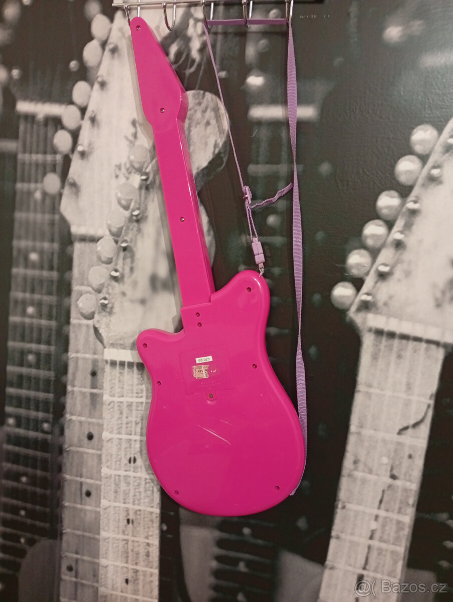 dětská elektrická rocková kytara Barbie - 2