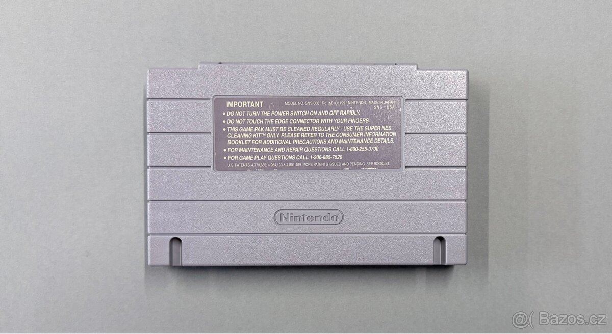 - SNES Nintendo hra F-Zero - - 2
