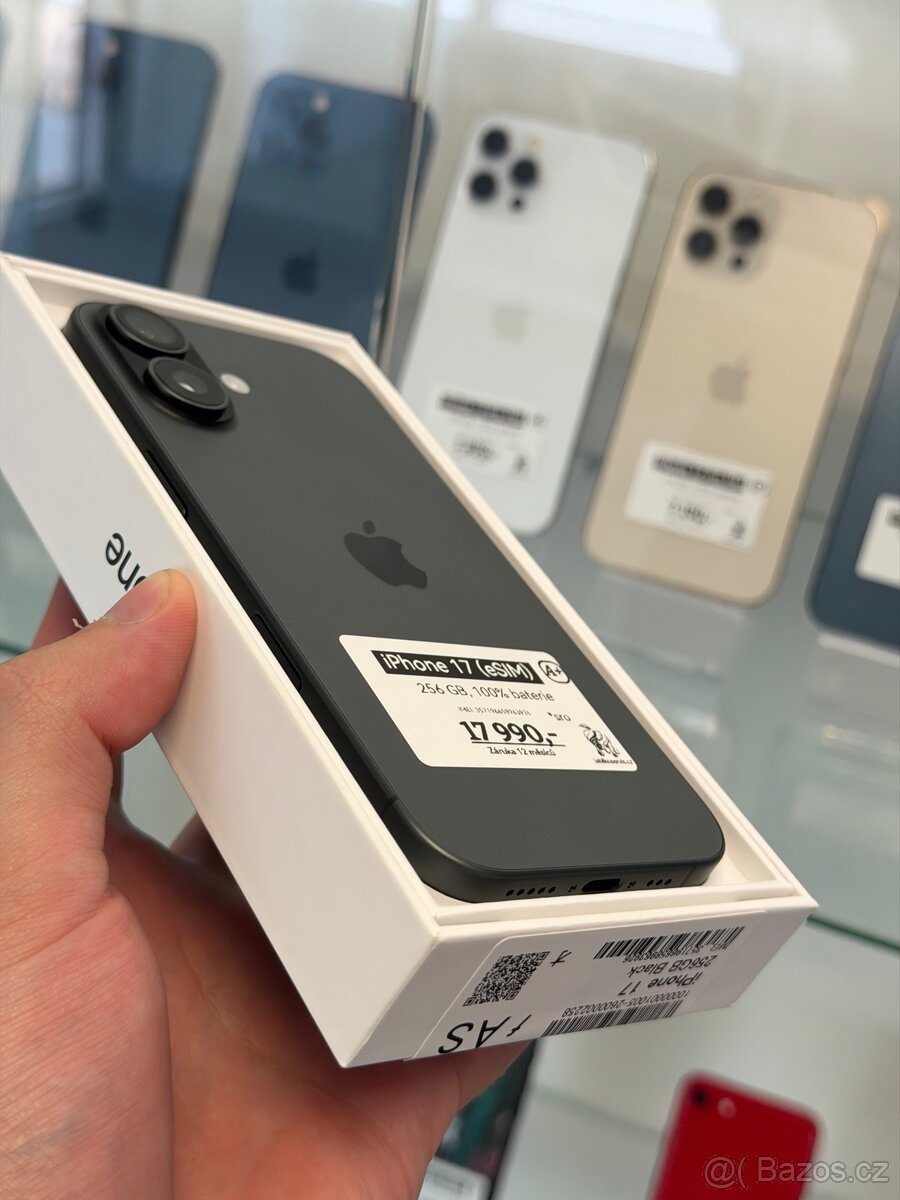 iPhone 17 - 256GB - NOVÁ - 12M ZÁRUKA - 2
