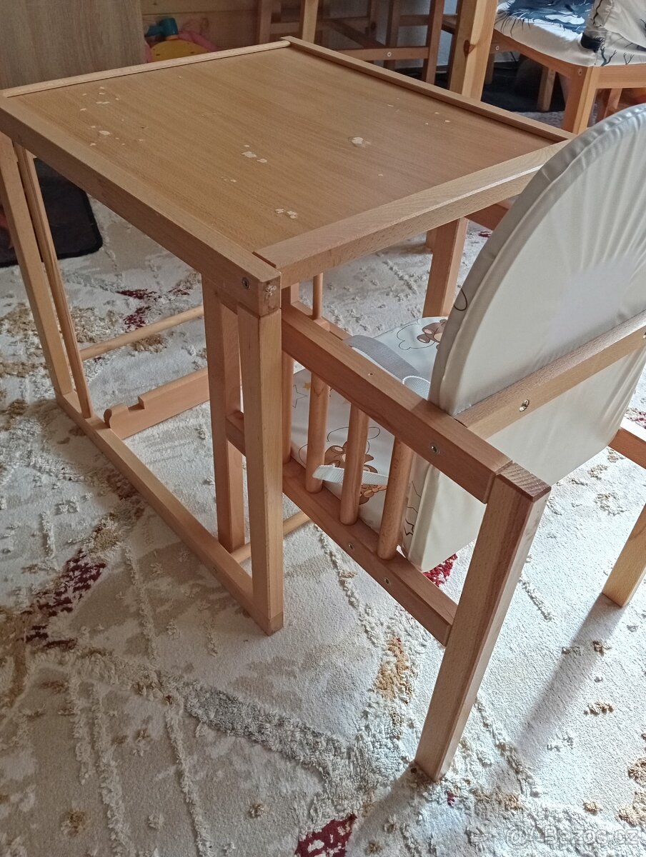 Jídelní stolička za balení vlečených ubrousků - 2