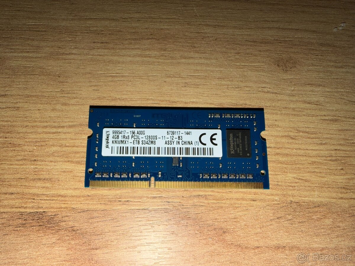 Paměť ram 2x 4GB DDR3 SO-DIMM - 2