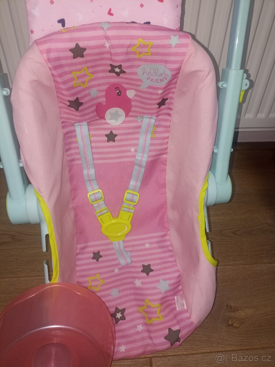 Autosedačka baby Born + nočník - 2