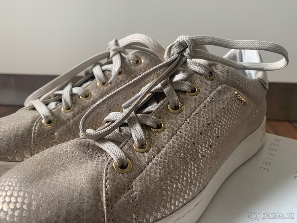 Geox zlaté tenisky D Jaysen A Print Microfiber vel. 37 - 2