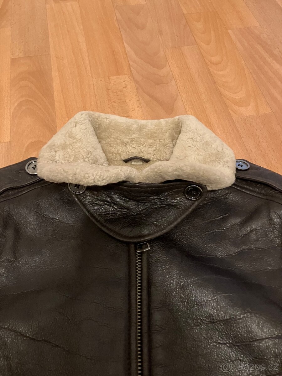 Kožená damská bunda Burbery - 2