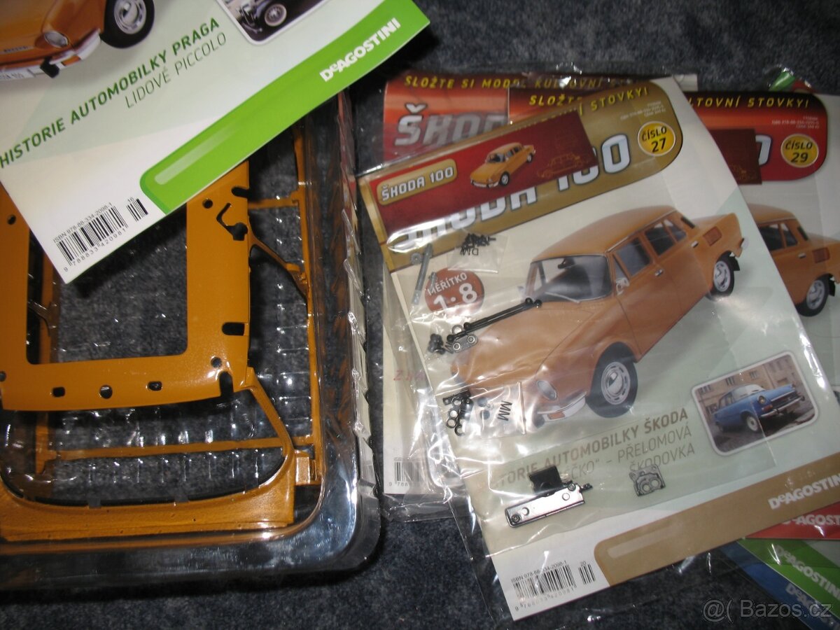 Škoda 100, DeAgostini, model 1:8 - 2