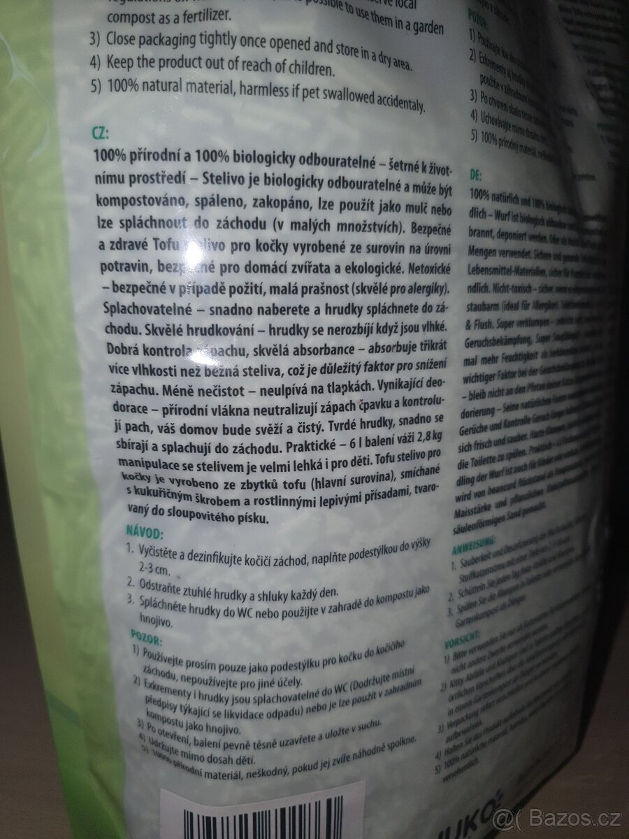 Prodám kočkolit - podestýlka pro kočky - 2