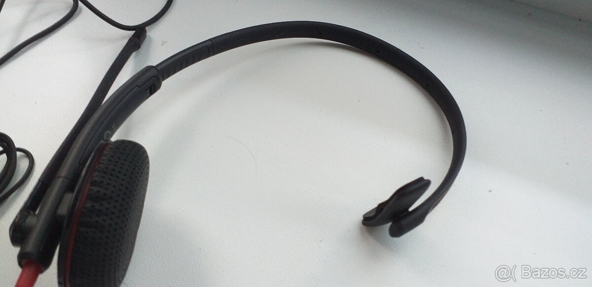 Použitý jednostranný Sluchátka Plantronics Černý 3215 USB-A - 2