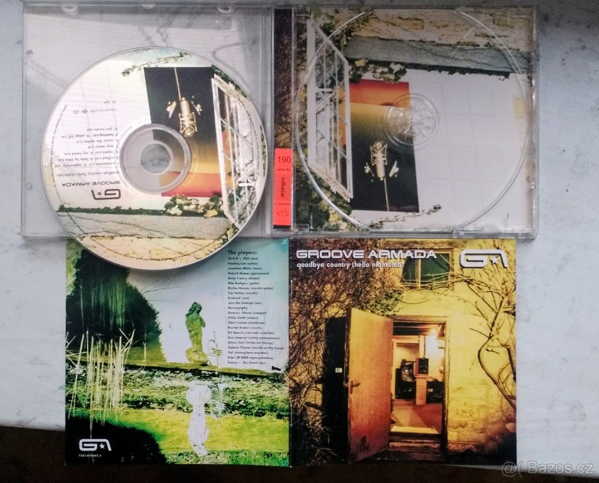 CD Groove Armada + CD ALICE COOPER live jako Nové - 2