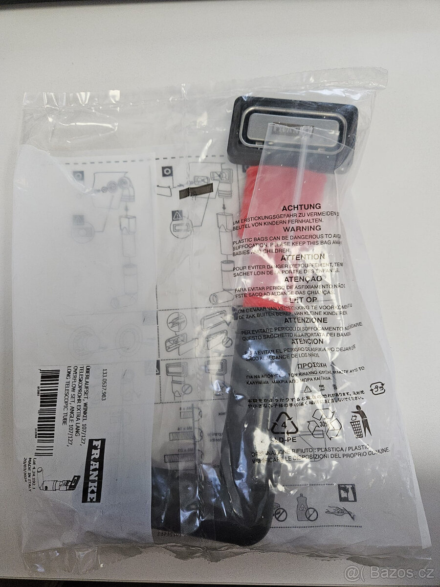 FRANKE nerezový obdélníkový přepad - 2