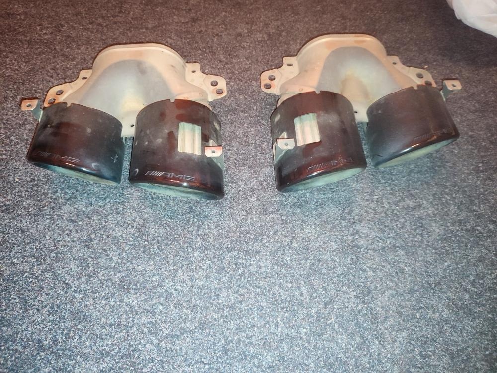 Koncovky výfuku Mercedes-Benz GLA 45s AMG - 2