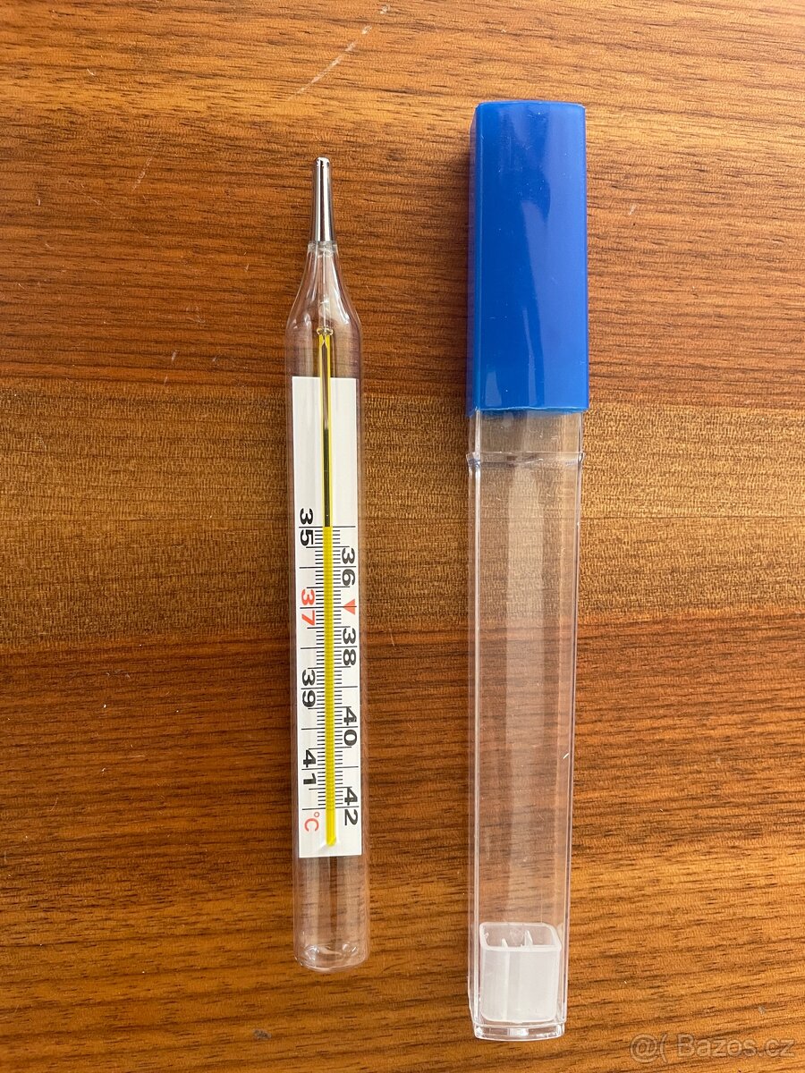 Teploměr rtuťový skleněný - 2
