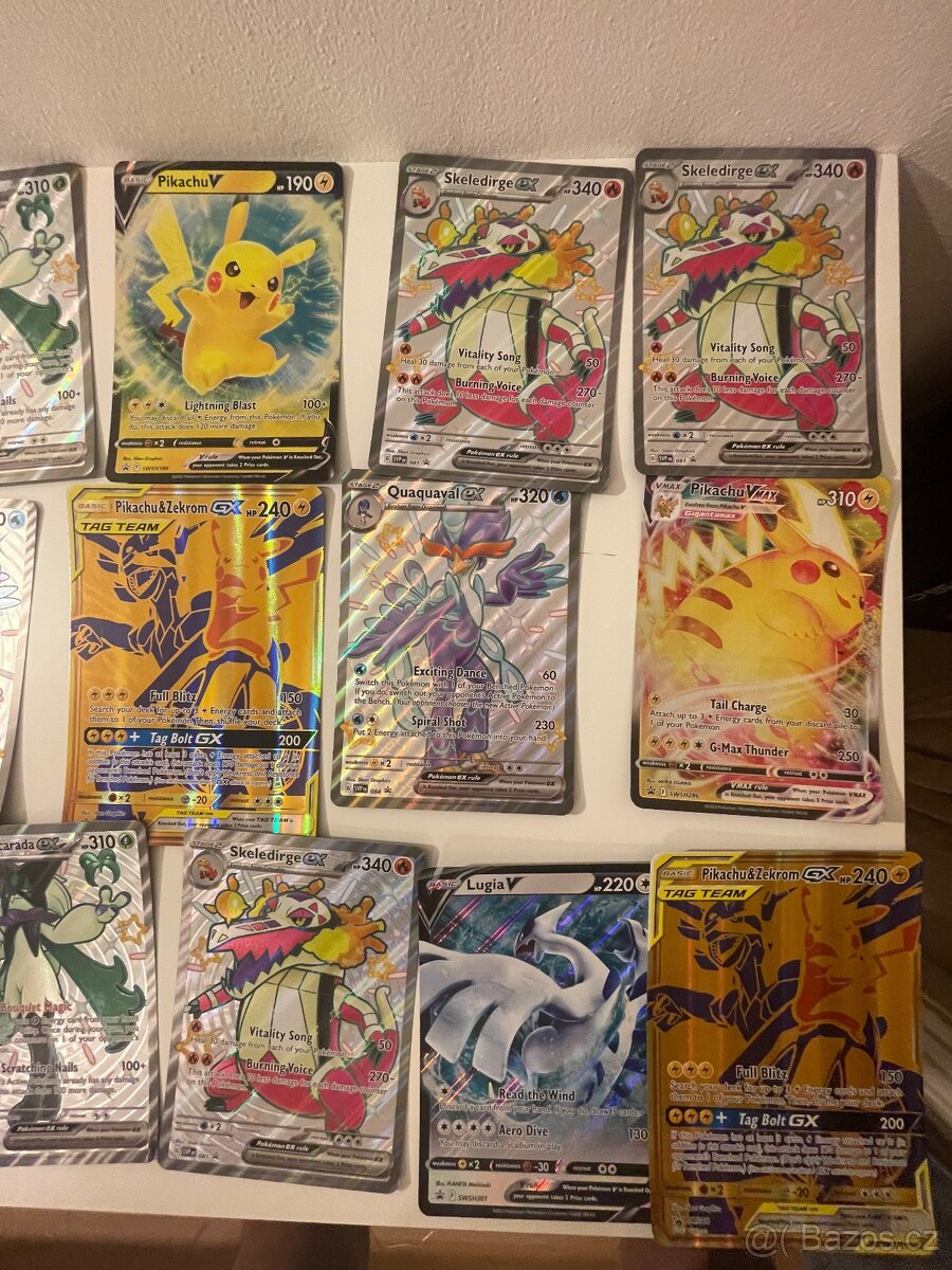 Pokemon karty - velké - 2