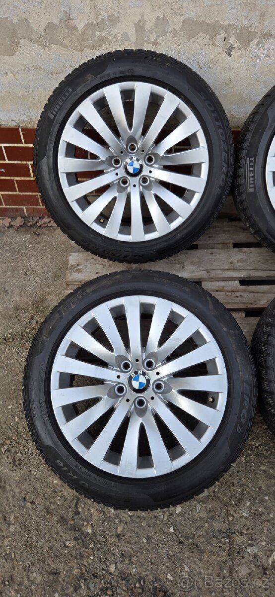 Alu kola R18, 5x120, styling 254, zimní pneu 225/50 - 2