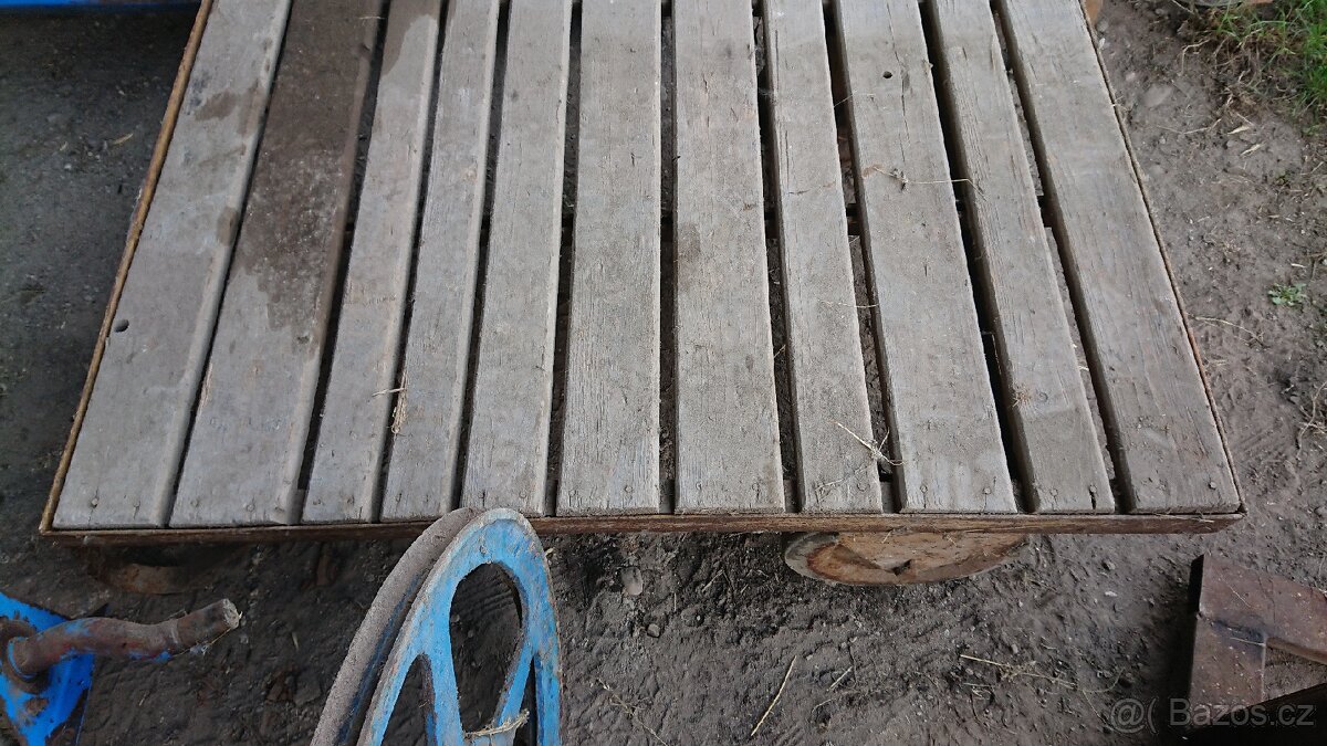 Plošinovy vozík 120x80 - 2