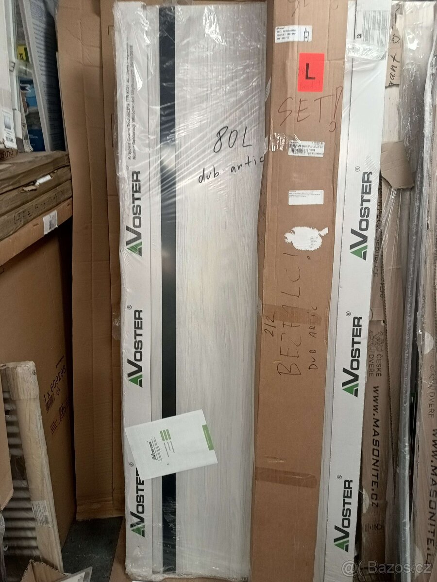 Interiérové bezfalcových dveře 80L - Dub zimní - 2