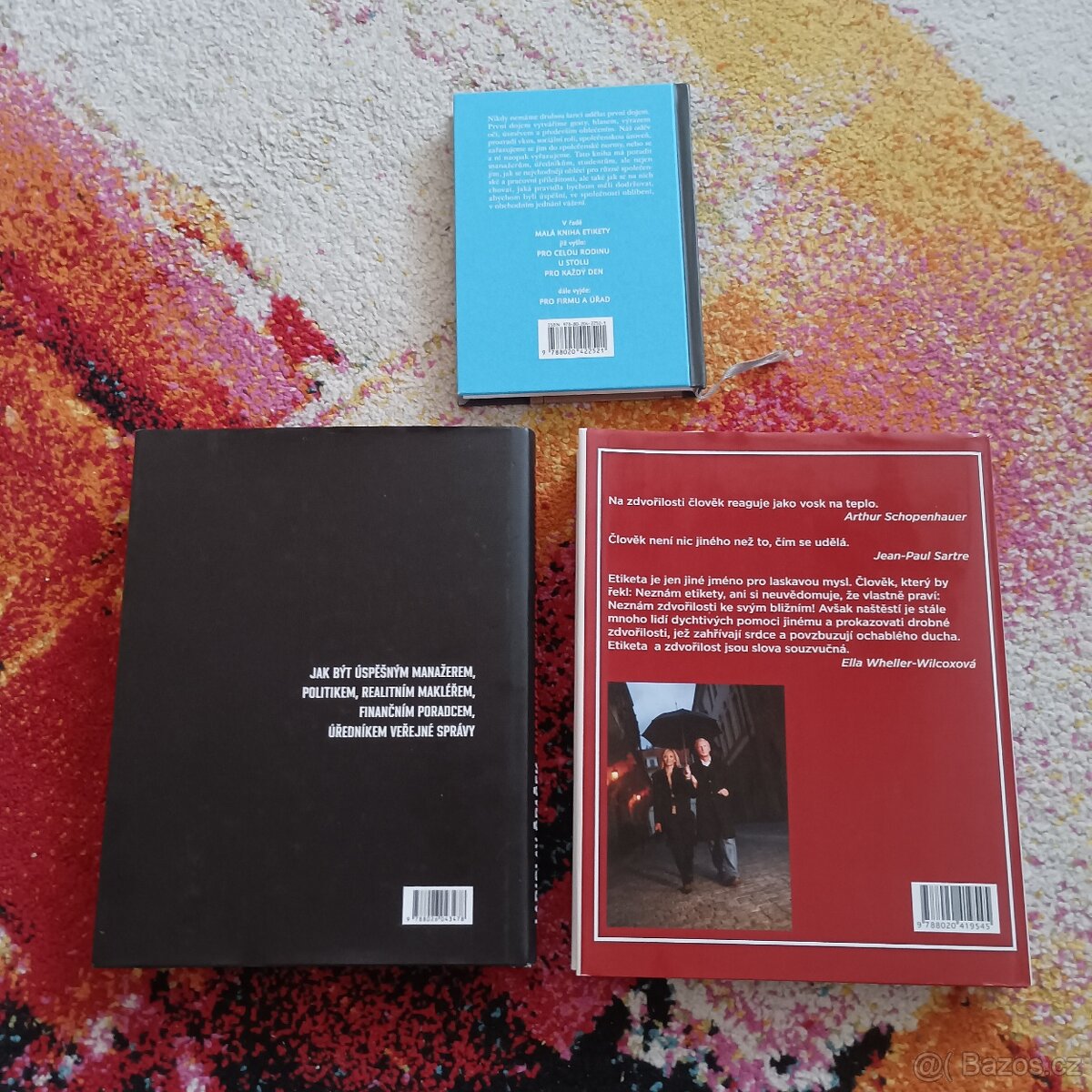 Ladislav Špaček - 3 knihy Etikety - 2