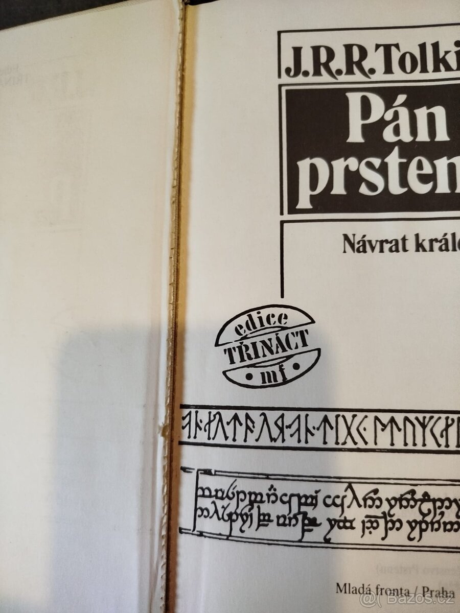 Pán prstenů- Dvě věže, Návrat krále- J.R.R.Tolkien - 2