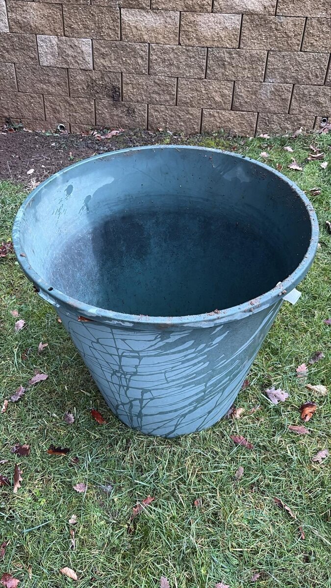 IBC nádrž + plastový sud - 2