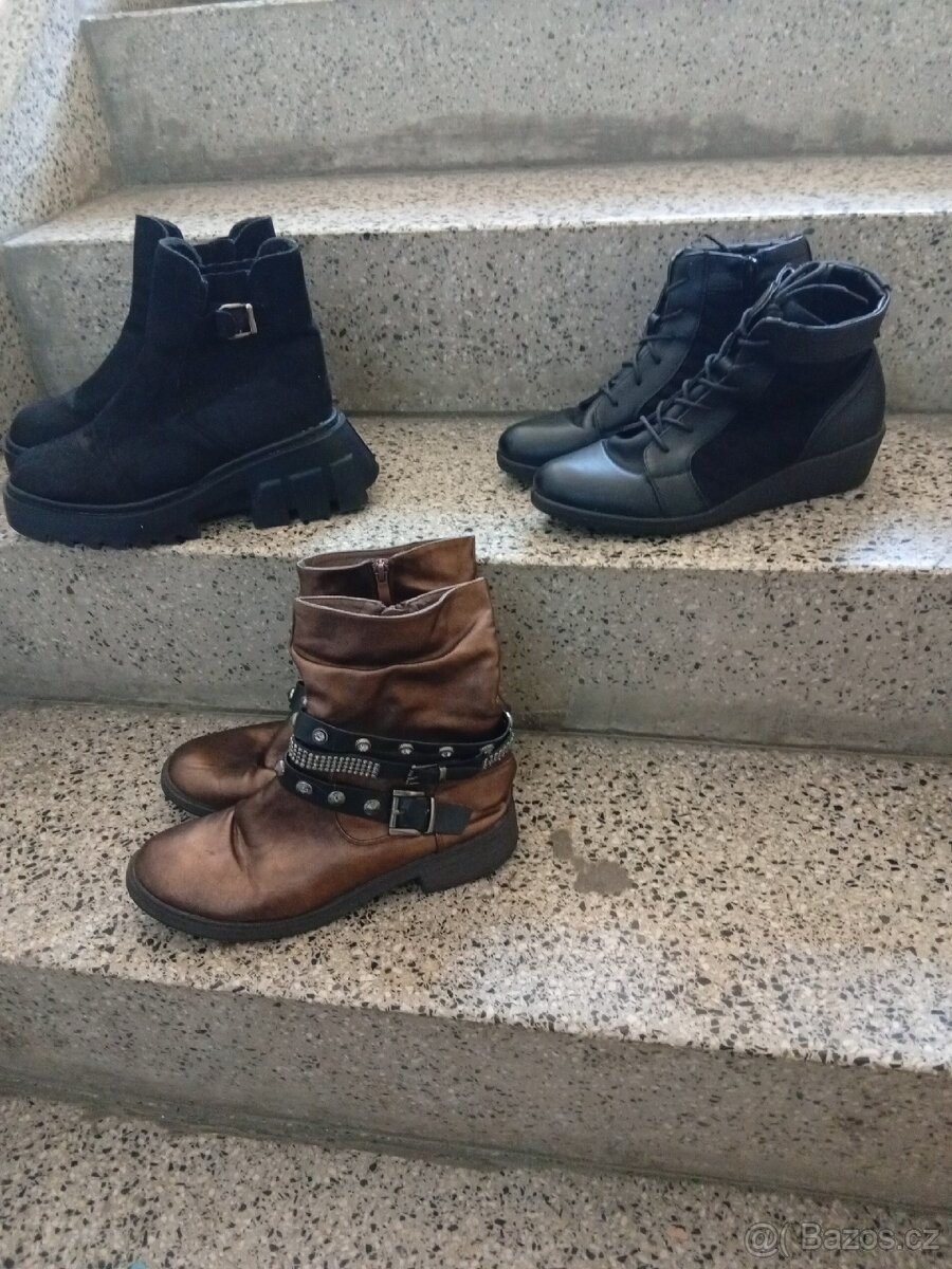 Dámské boty velikost 40 - 2
