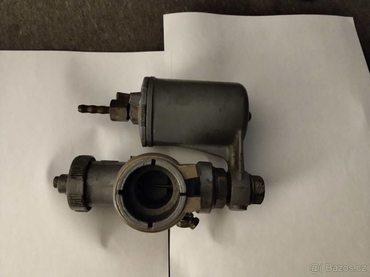 Karburátory Jawa Ogar a ČZ 125/150 a filtr asi Pérák - 2
