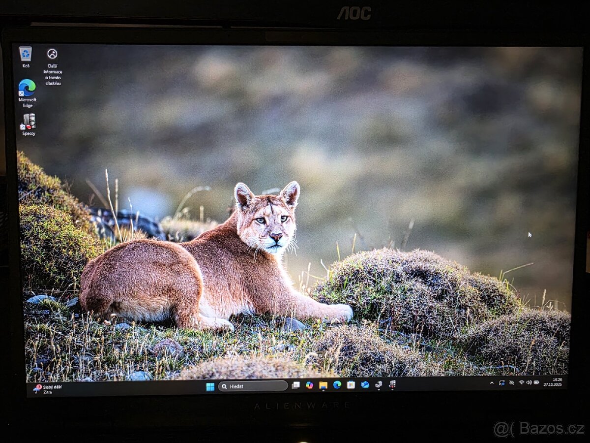 Herní notebook alienware RTX 4070 - 2