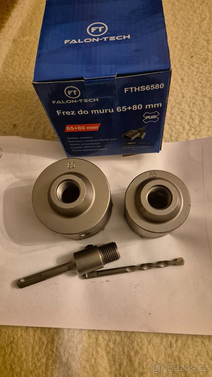 Frézy do zdiva. - 2