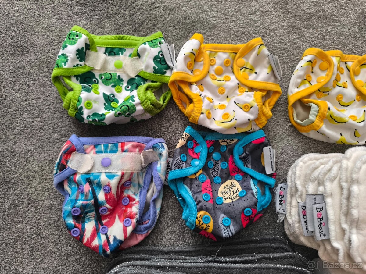Bobánek set novorozeneckých látkových plen - 2