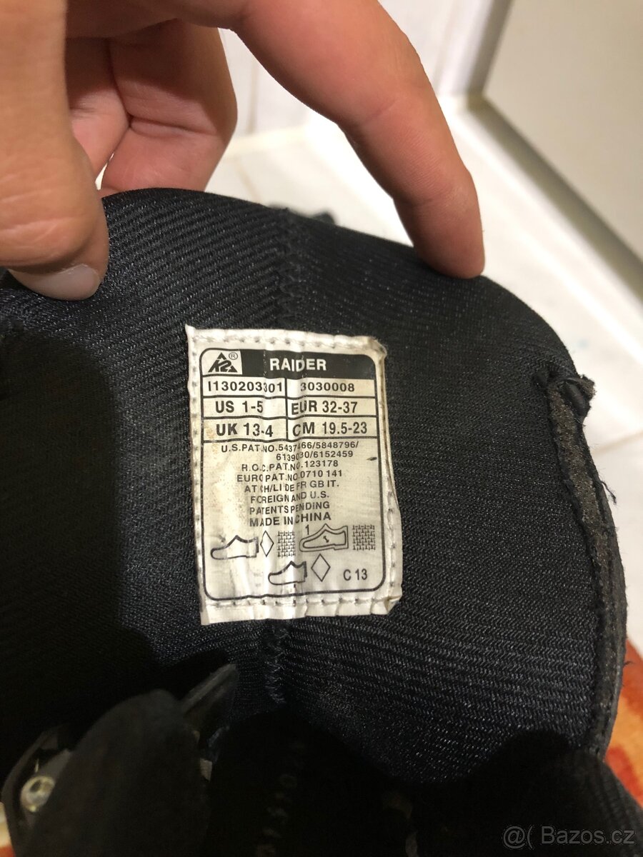 Dětské/juniorské inline brusle K2 Raider, vel. 32–37 - 2